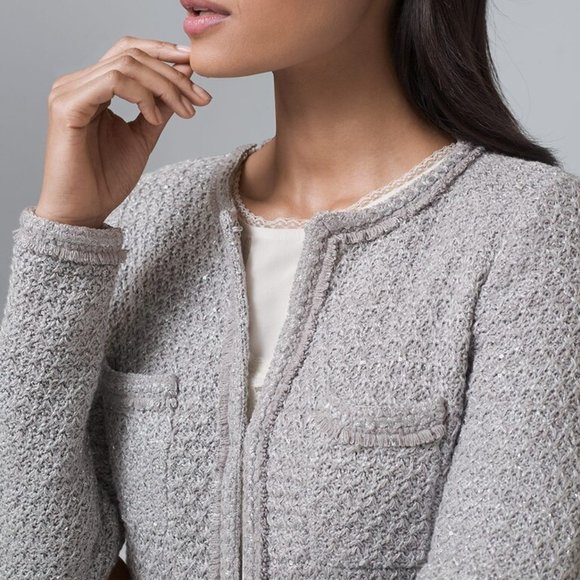 WHBM Sequin-Detail Cover-Up - Picture 3 of 12